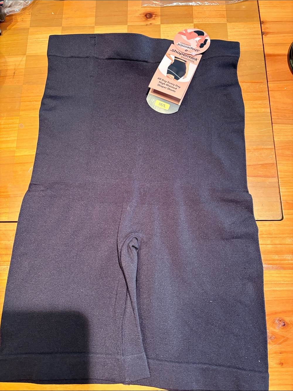 Shapermint Black Compression Shaper Shorts